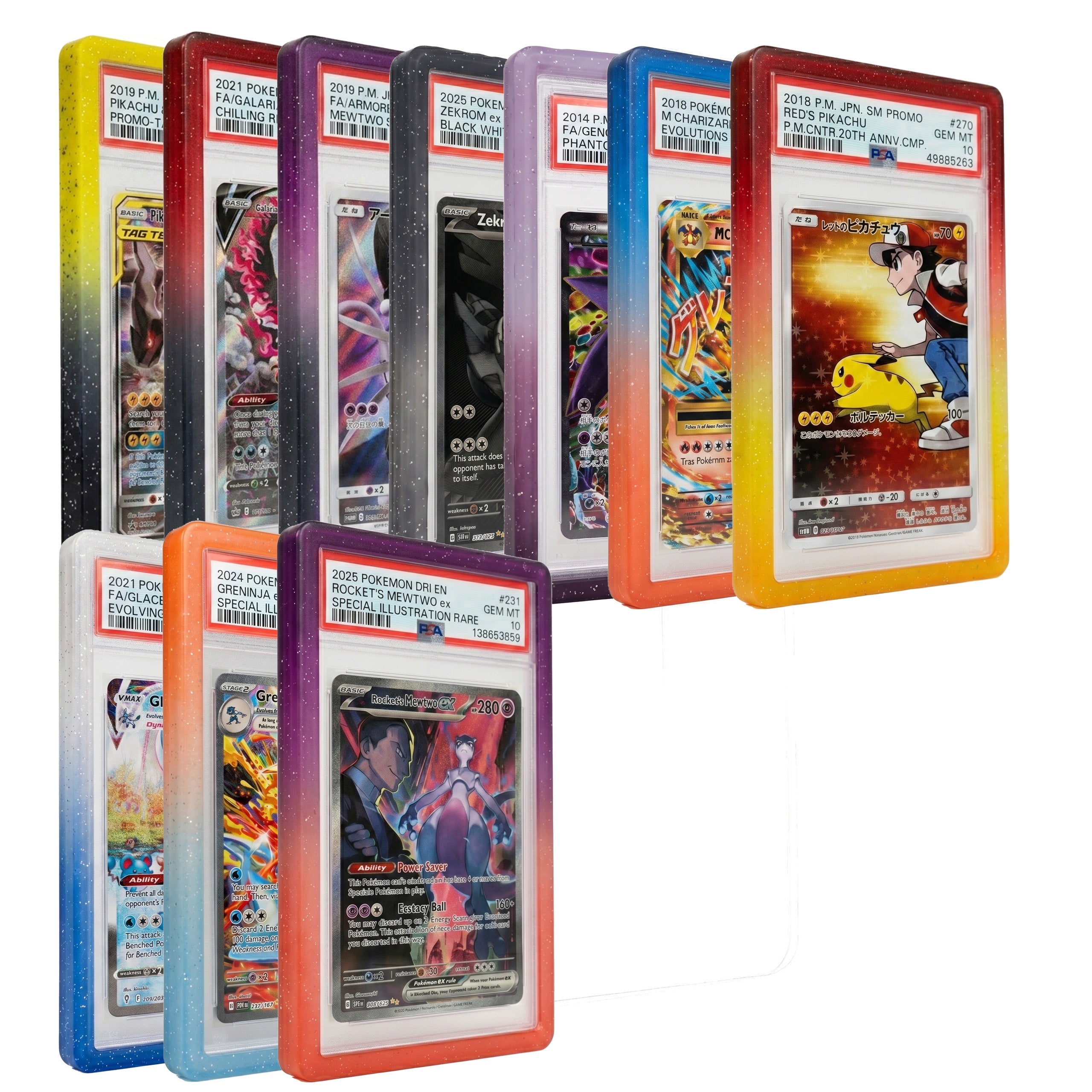 10-Pack Gradient SlabGuard ™ | PSA Slab Protector